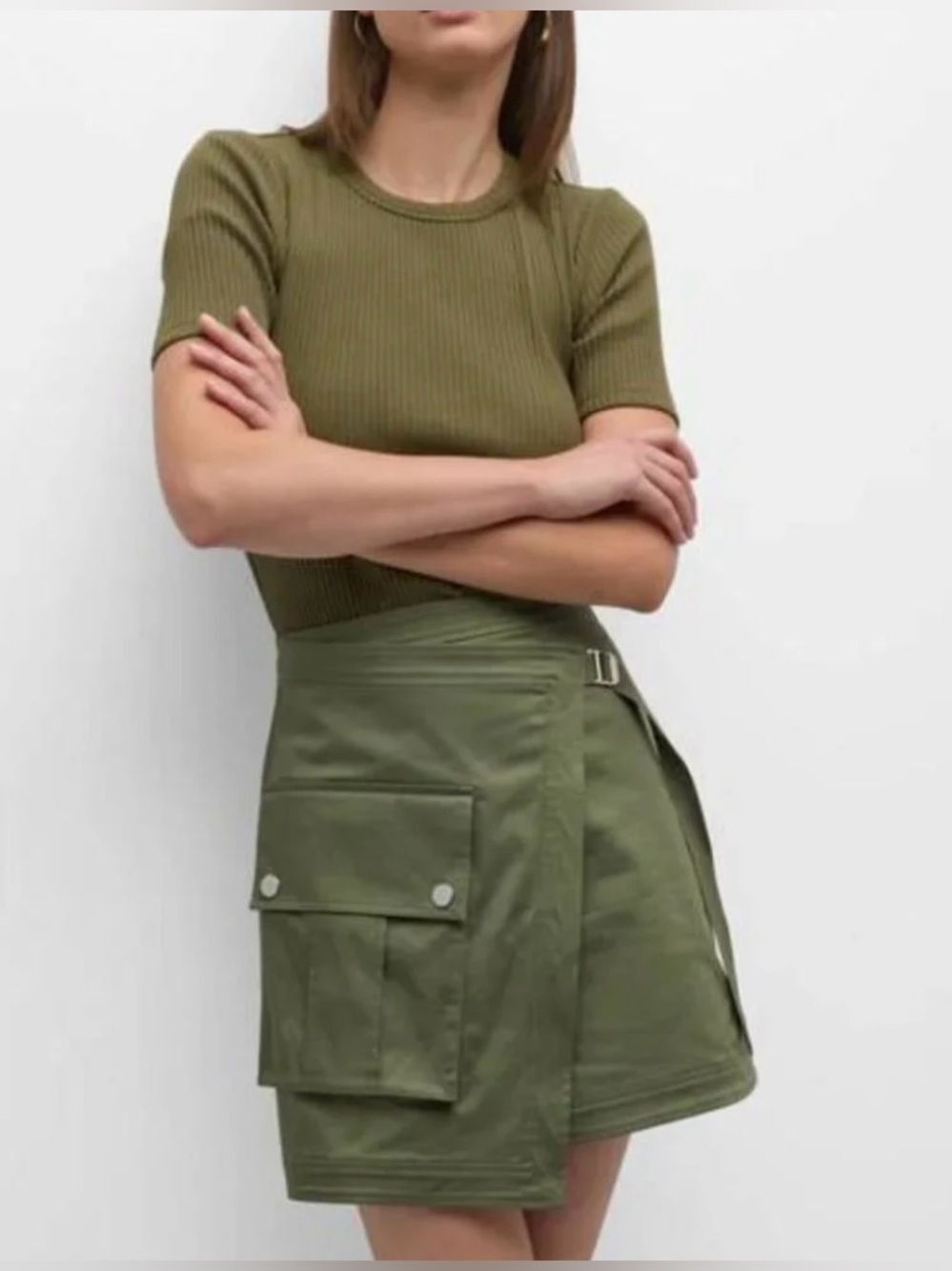 Veronica Beard Olive Green dress, L